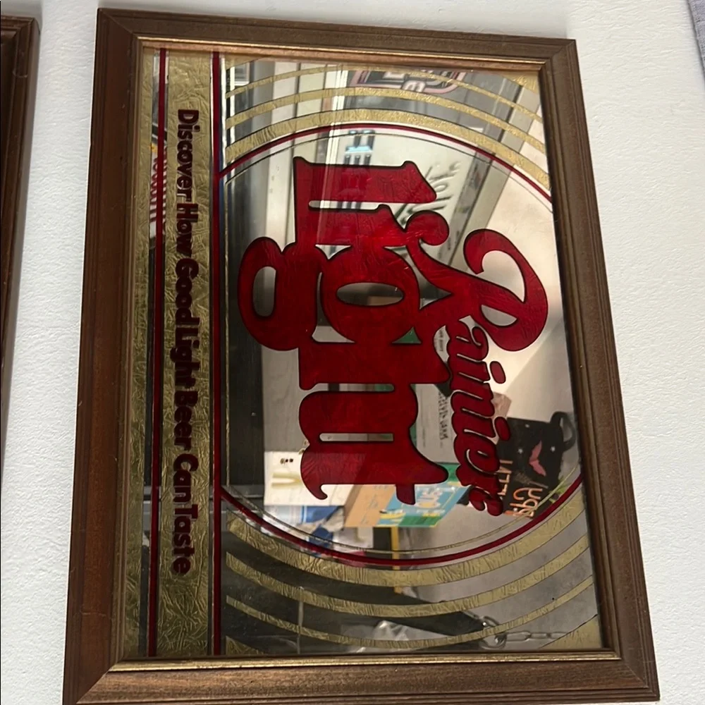 Rainier Light Beer Mirror Sign